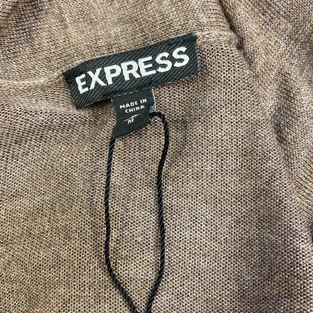 Express Cardigan Lightweight Sweater M - Picture 7 of 12